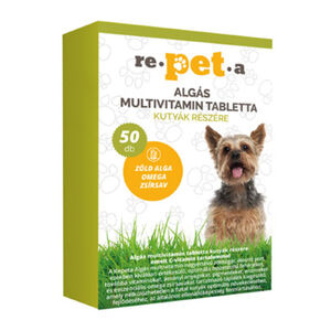 Repeta alg&aacute;s multivitamin tabletta kuty&aacute;knak 50db