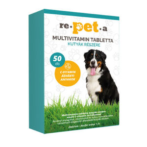 Repeta multivitamin tabletta kuty&aacute;knak 50db