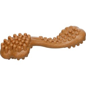 Flamingo Nyl'o Bamboo Bone marha &iacute;zes&iacute;t&eacute;sű kutyaj&aacute;t&eacute;k M 17cm 524972