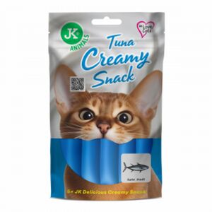 JK Animals tonhalkr&eacute;mes kr&eacute;mes jutalomfalat macsk&aacute;knak 5x15g