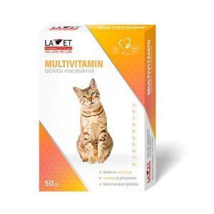 Lavet Multivitamin Tabletta Macsk&aacute;nak 50db