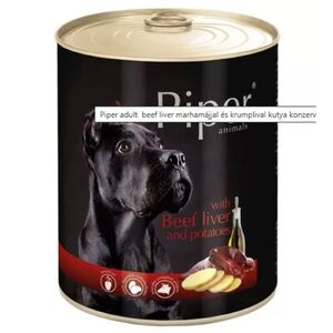 Piper Dog Adult Marhamáj-Krumpli konzerv 800g  Piper Dog Adult Marhamáj-Krumpli konzerv 800g