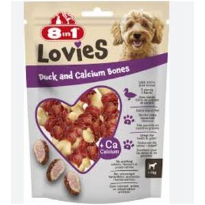 8in1 Lovies Duck & Calcium Bones 80g