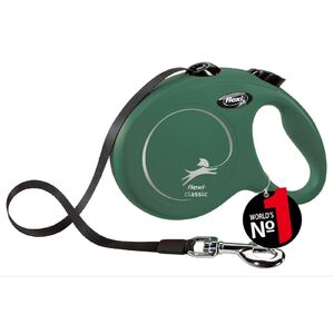 Flexi Classic Szalag M 5m oliva z&ouml;ld