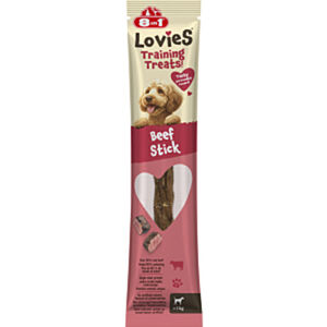8in1 Lovies Training Treats Beef Stick 15g